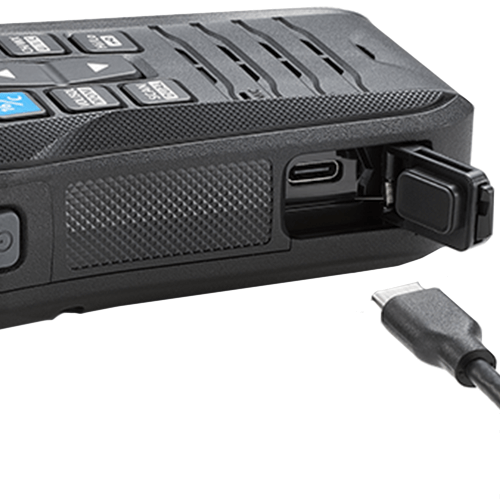 Autonomie et chargement par USB-C de la VHF Portable Icom IC-M25EURO EVO